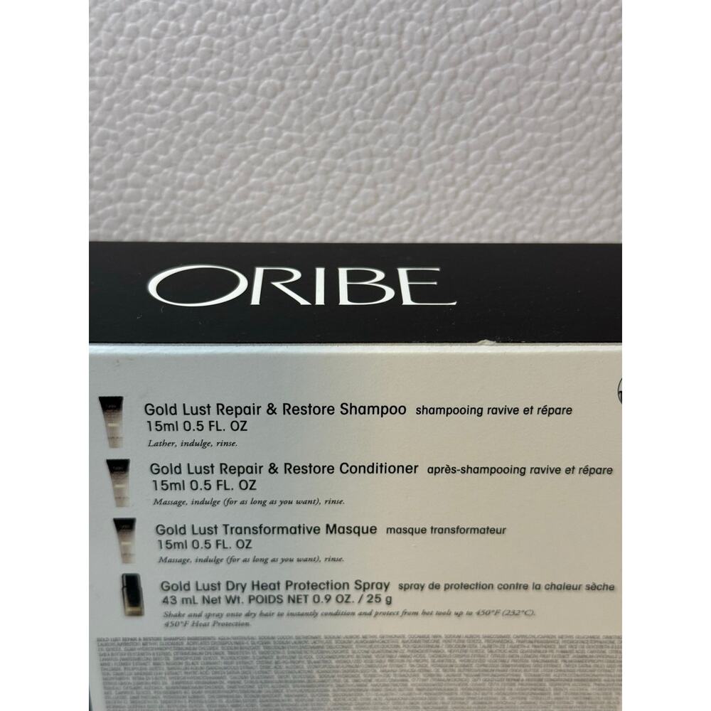 Oribe Gold Lust Hair Essentials 4 Pc Kit - NEW in box - Picture 3 of 3